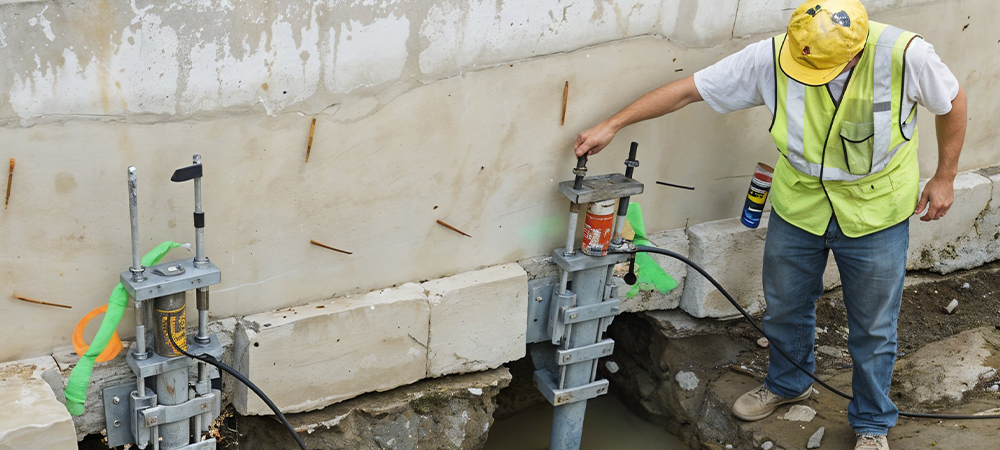 Steel Pier Foundation Repair