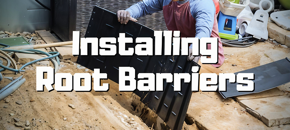 Root Barrier Prevents Foundation Damage